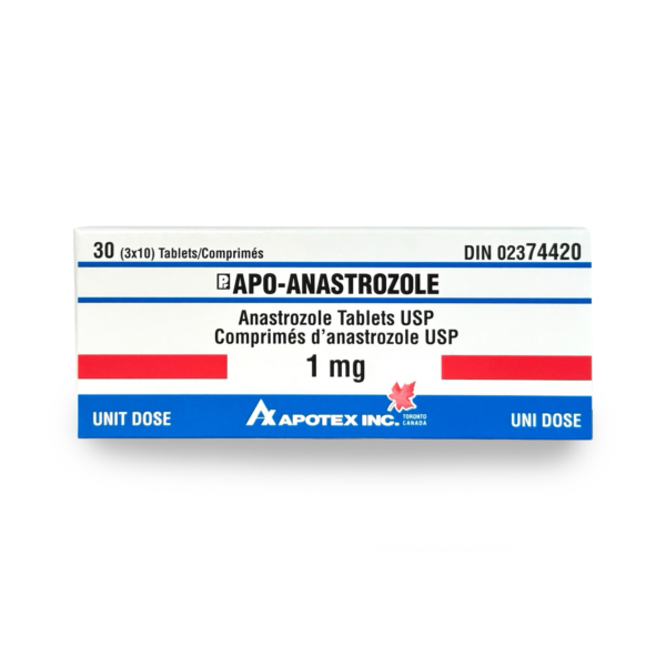 ANASTROZOLE (ARIMIDEX) 1MG X 30 - APO |  CANADA PHARMACEUTICAL GRADE