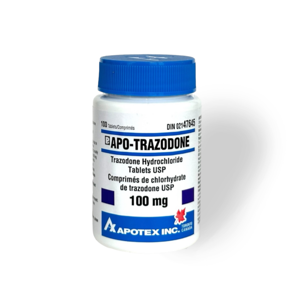 TRAZODONE 100MG X 100 - APO | CANADA PHARMACEUTICAL GRADE