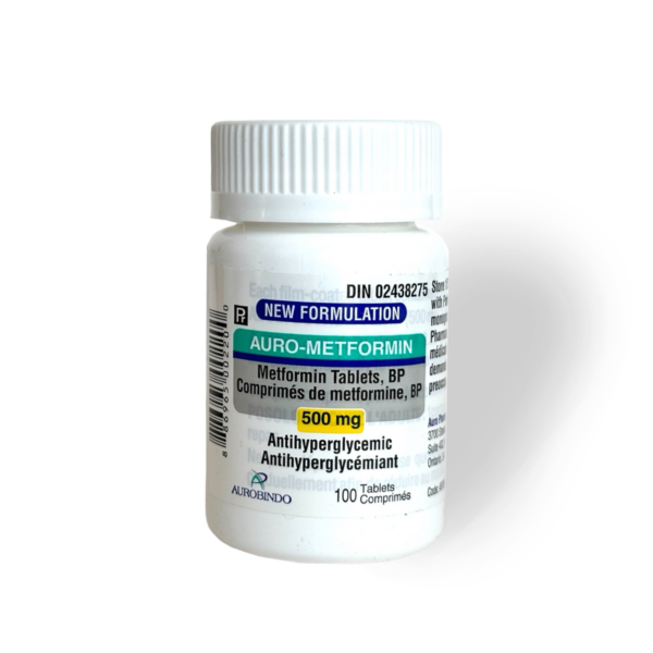 METFORMIN 500MG x 100 | CANADA PHARMACEUTICAL GRADE