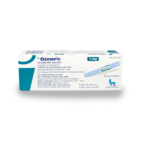 OZEMPIC BLUE 4MG [1MG DOSES] SEMAGLUTIDE PEN | CANADA PHARMACEUTICAL GRADE