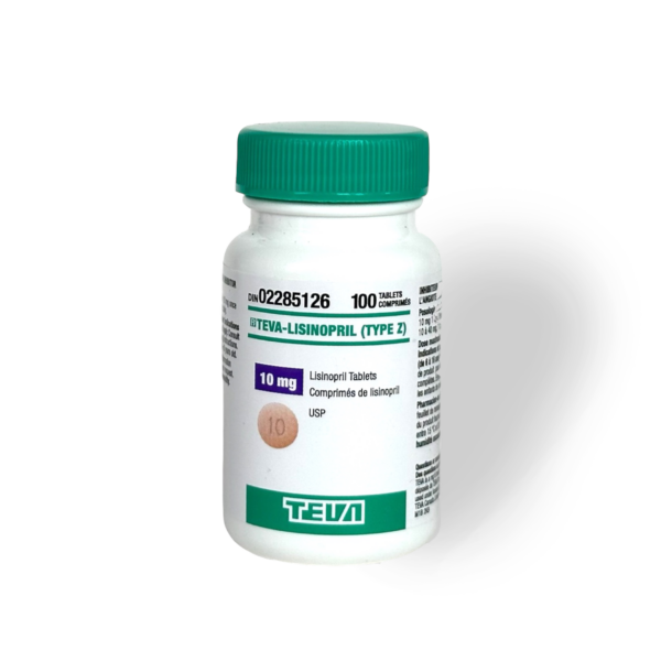 LISINOPRIL (BLOOD PRESURE) 10MG X 100 TEVA | CANADA PHARMACEUTICAL GRADE