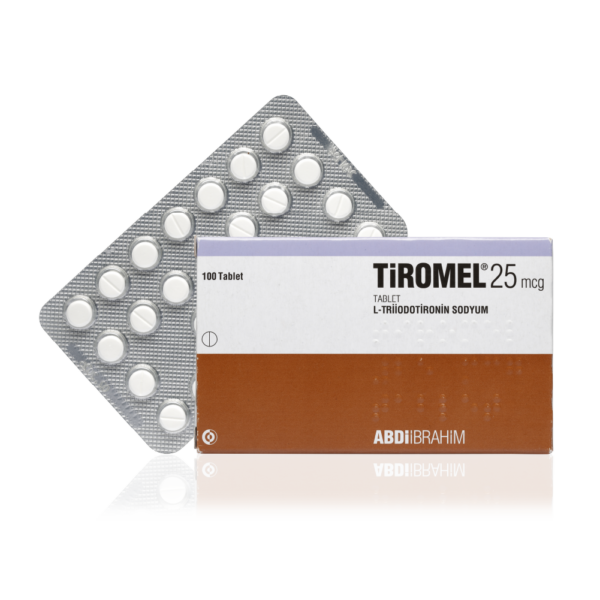 Tiromel 25mcg x 100 tabs