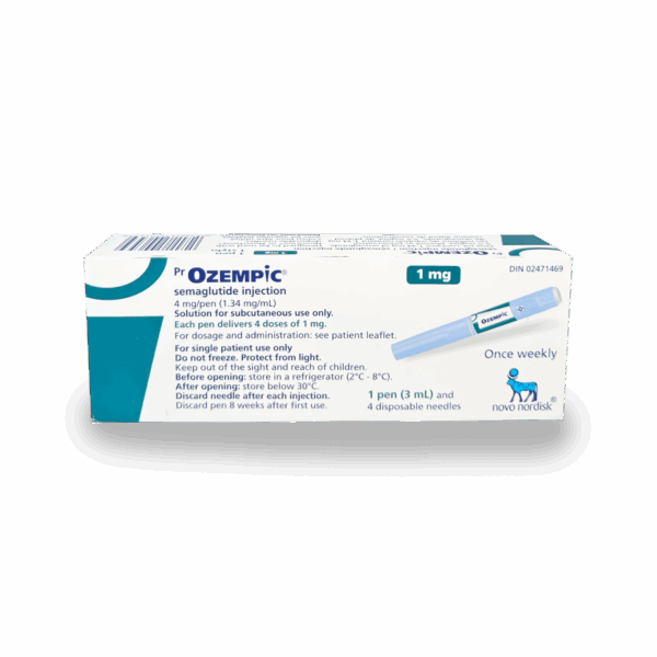OZEMPIC BLUE 4MG [1MG DOSES] SEMAGLUTIDE PEN | CANADA PHARMACEUTICAL GRADE