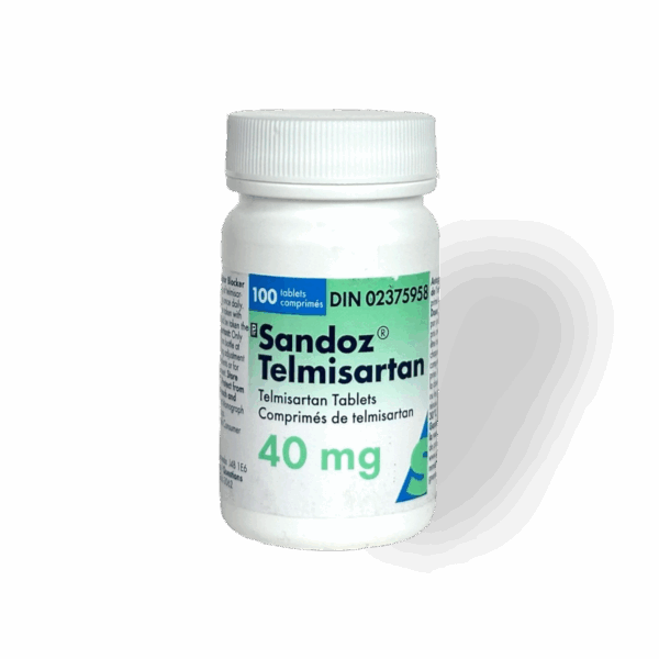 TELMISARTAN (BLOOD PRESURE) 40MG X 100 - SANDOZ | CANADA PHARMACEUTICAL GRADE