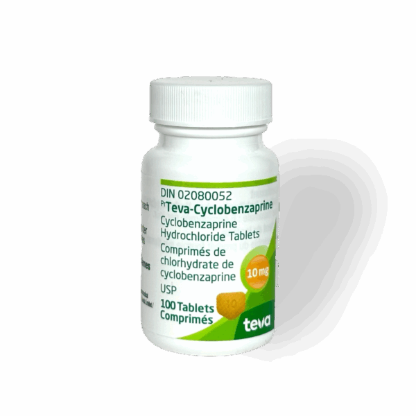 CYCLOBENZAPRINE HYDROCHLORIDE MUSCLE RELAXERS 100 TABS X 10MG | CANADA PHARMACEUTICAL GRADE