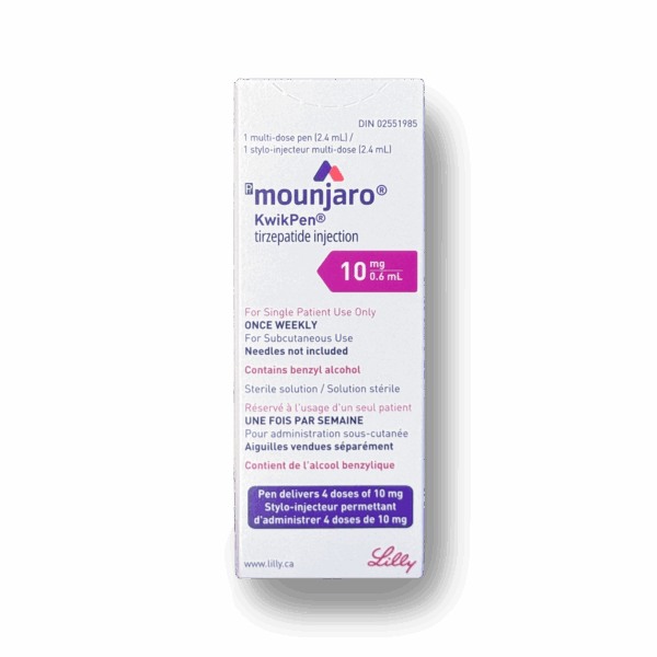 Mounjaro® 40mg [10mg/0.6mL - 2.4mL] multi-dose KwikPen® (tirzepatide Injection Pen) - Lilly