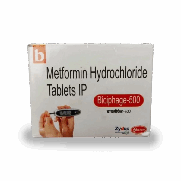 Metformin 500 MG Tablet 60 PACK - blister pack pharma product - no retail box