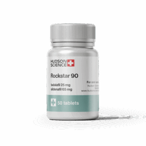 ROCKSTAR 25MG-65MG (CIALIS + VIAGRA) [ERECTILE DYSFUNCTION] – Hudson Science