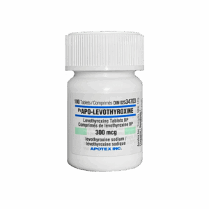 Levothyroxine - Synthroid or APO T4 x 300MCG x 90 | CANADA PHARMACEUTICAL GRADE