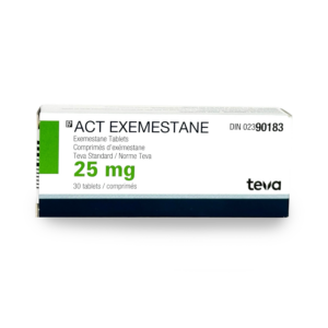 EXEMESTANE (AROMASIN) 25MG x 30 - TEVA | CANADA PHARMACEUTICAL GRADE