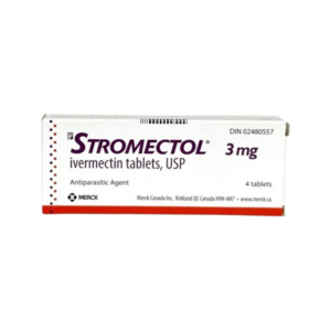 STROMECTOL IVERMECTIN 3MG x 4