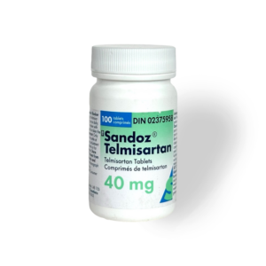TELMISARTAN (BLOOD PRESURE) 40MG X 100 - SANDOZ | CANADA PHARMACEUTICAL GRADE