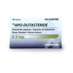 DUTASTERIDE 0.5MG x 30 - APOTEX | CANADA PHARMACEUTICAL GRADE