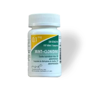 CLONIDINE 100MCG x 100 – MINT