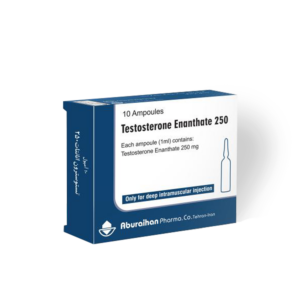 IRANIAN TESTOSTERONE ENANTHATE  250MG 10 X 1ML AMPOULES