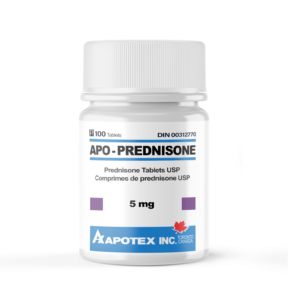 Prednisone 5mg x 100 – Canadian Pharmaceutical Grade