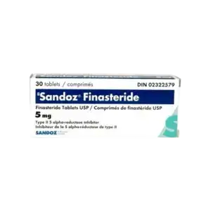 SANDOZ FINASTERIDE 5MG x 30