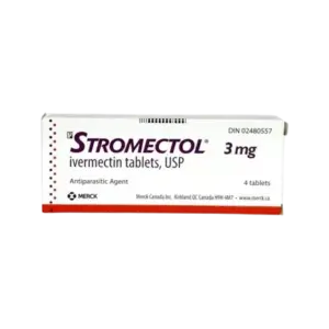 STROMECTOL IVERMECTIN 3MG x 4