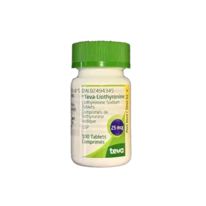 T3 Liothyronine 25mcg x 100