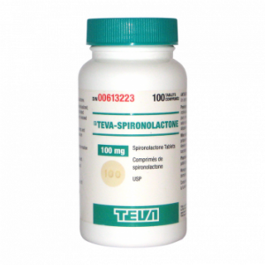 TEVA SPIRONOLACTONE (ALDACTONE) 100MG X 100 | CANADA PHARMACEUTICAL GRADE